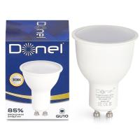 Светодиодная лампа 9Вт, MR16, 220В, GU10, 3000K, 720Лм, Ra>80, 110°, D50хH65мм, Dim Triac