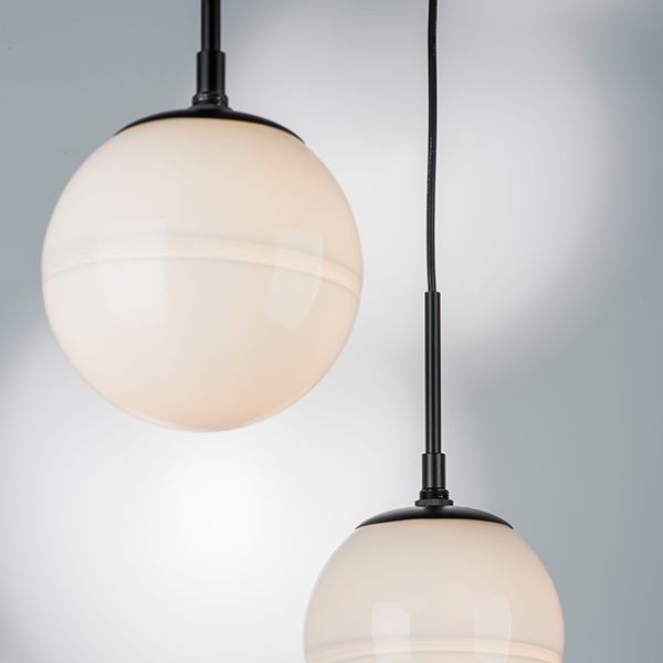 803115 Подвес DISSIMO 1х40W E27 ЧЕРНЫЙ/БЕЛЫЙ