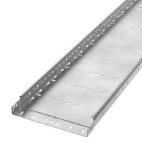 Лоток перфорированный Профи INOX (AISI 304) 300х50x6000 (2,0 мм) (12 м/уп) Промрукав