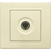 MD2912123 ТВ розетка оконечная крем