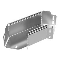 Угол горизонтальный 90 градусов Стандарт INOX (AISI 304) 100х80 Промрукав