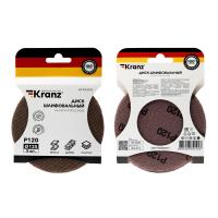 Диск шлифовальный на сетчатой основе 125 мм, Р120, 5 шт Kranz