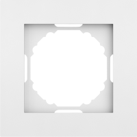 Рамка 1-я, матовый белый, серия A07