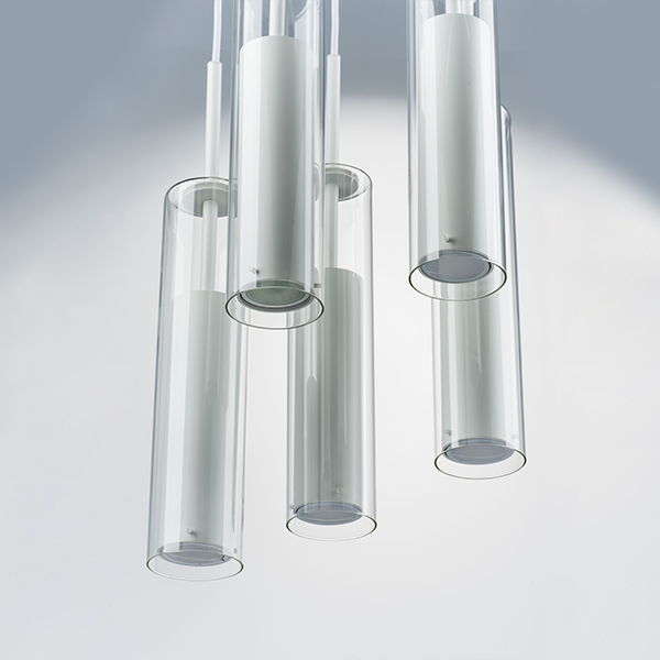 756056 Люстра CILINO 5х40W GU10 MATT WHITE