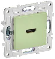 SKANDY Розетка HDMI SK-H01G мятный IEK