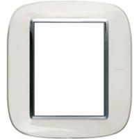 BT Axolute Белая карамель Рамка 3+3 мод эллипс