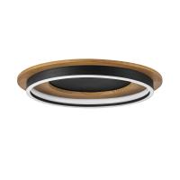 723017 Люстра LODI LED 25W 2000LM ЧЕРНЫЙ/ДЕРЕВО 3000K