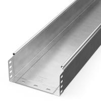 Лоток неперфорированный Стандарт INOX (AISI 304) 200х100х3000 (0,8 мм) (3 м/уп) Промрукав