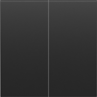 Клавиша для перекрёстного переключателя 2-я, черный графит, серия S08