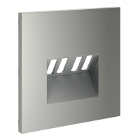 Накладка для розетки акустической 4-местной , S70 (сталь)