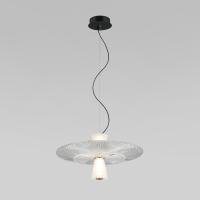 ПОДВЕСНОЙ СВЕТИЛЬНИК С АКРИЛОВЫМ И СТЕКЛЯННЫМИ ПЛАФОНАМИ 40029/1 LED/ белый