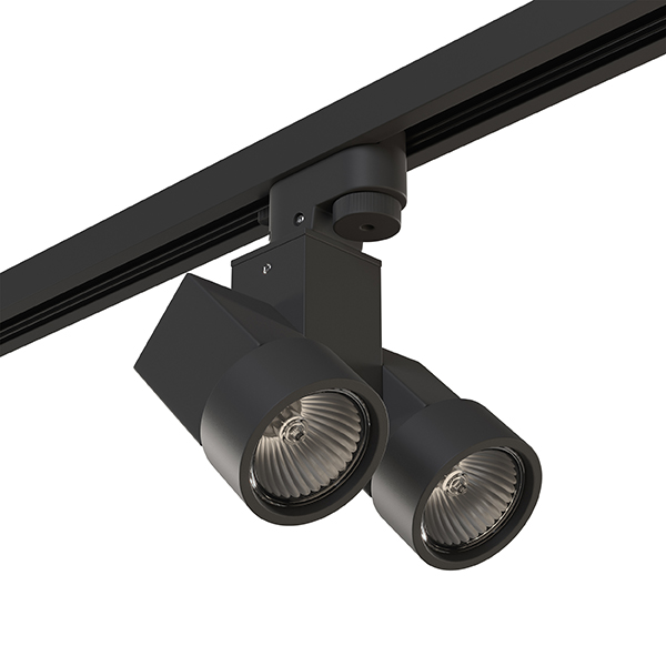 592027 Трековое крепление ASTA с 1-фазным адаптером к 05102x/05103x ЧЕРНЫЙ