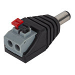 R-DC03  Разъем ЭРА  R-DC03 штекер DC питания 2. 1х5. 5 с быстрозажимной колодкой