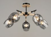 ВР-N4714/5 BK+WD+AB (4) светильник потолочный