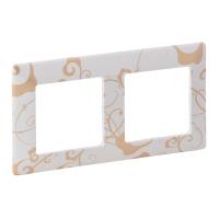 Legrand Valena LIFE Ампир белый Рамка 2-ая