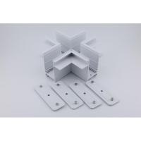 Трековый соединитель Х-образный Magnetic track 220 Aployt APL.0285.10.04