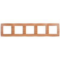 12-5005-09 ЭРА Рамка на 5 постов, Эра12, дуб (10/100/1600)