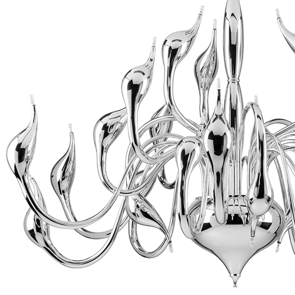 751244 Люстра подв. Cigno collo 24х20W G4 ХРОМ