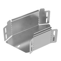 Угол горизонтальный 45 градусов Стандарт INOX (AISI 304) 150х100 Промрукав