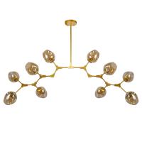 Люстра на штанге в стиле Лофт AM Group LOFT-10 GL