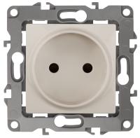 12-2105-02 ЭРА Розетка 2P, 16A-250В, IP20, Эра12, слоновая кость (10/100/3200)