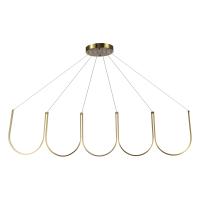 SL6202.213.01 Светильник подвесной ST-Luce Золотистый LED 1*68W 3000K HEIT