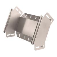 Угол вертикальный внешний 45 градусов Стандарт INOX (AISI 409) 300х80 Промрукав