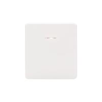 Выключатель ROUND 1 кл проходной (переключатель) с подсветкой 10А с/у перламутр KRANZ