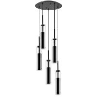 756057 Люстра CILINO 5х40W GU10 MATT BLACK