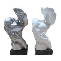 609722 Фигурка декоративная Поцелуй  L17 W12 H38 см  2в.