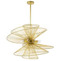 728183 Люстра ZETA 8х40W E14 ЗОЛОТО