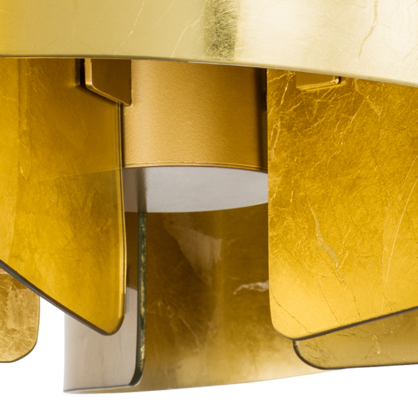 811052 Люстра PITTORE 5х40W E27 GOLDEN