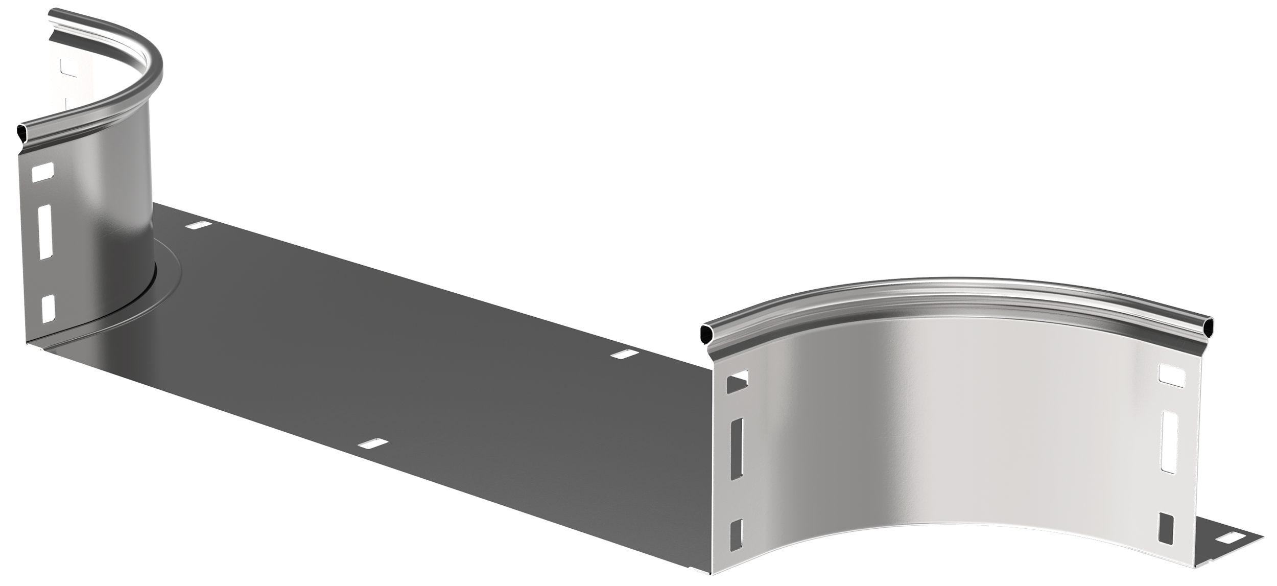 ESCA Отвод Т-образный плавный тип Г01 100х500мм IEK