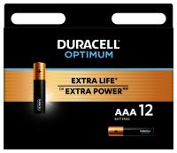Батарейки Duracell 5014074 ААА алкалиновые 1,5v 12 шт. LR03-12BL Optimum