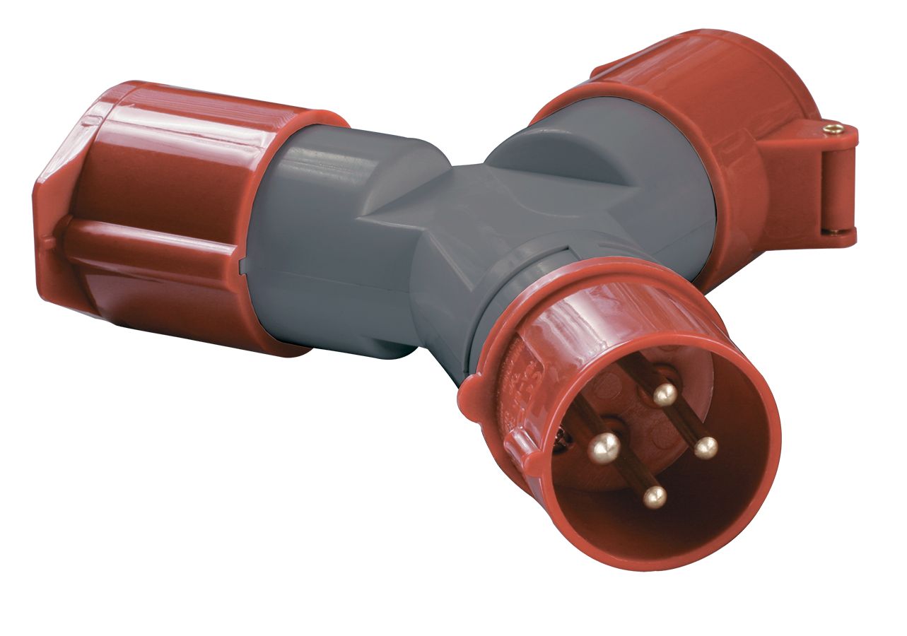 Адаптер двухлучевой ССИ-1012-214 3Р+РЕ 16А 380-415В IP44 IEK