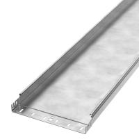 Лоток неперфорированный Профи INOX (AISI 304) 300х50x6000 (1,5 мм) (12 м/уп) Промрукав