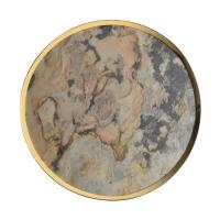 5079/40L L-VISION ODL24 535 зол/серо-бежевый/металл/натур.камень/акрил Настен.-потолочн. cветил. с переключ.цветов.темпер. LED 40W 3000К/4000K/6000K B