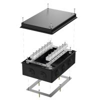 Коробка огнестойкая для о/п 40-0330-FR10.0-28 Е15-Е120 RAL9005 260х175х90 (7 шт/кор) Промрукав