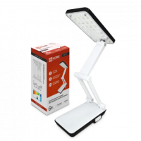 Светильник наст сд аккум ССО 12Ч 6Вт 6500К 360Лм 2 уровня яркости 230В ЧЕРНЫЙ IN HOME