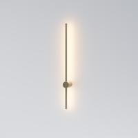 DK5012-SG Бра 800 мм, 3000К, IP20,7 Вт, матовое золото