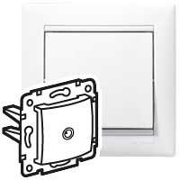 Legrand Valena Бел Розетка TV оконечная  10 дБ