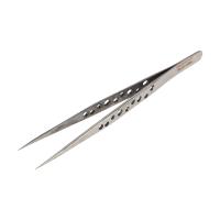 Пинцет прямой узкий 140мм Airy (блистер) REXANT