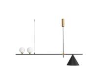 07620-2+1,19 Люстра Пулл черный G4+ E27 48W