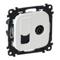Legrand Valena ALLURE Бел Накладка розетки TV-RJ45