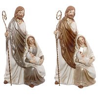 722693 Фигурка декоративная Рождение Иисуса  L11 W6 5 H19 см  2в.
