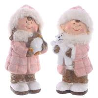 755663 Фигурка декоративная Ребенок  L8 W8 H18 5 см  2в.