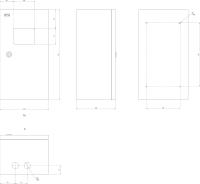 ЭРА SIMPLE  ЩМПг (окно)-01 IP54 (410x220x175) (70)