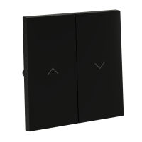 Клавиши для выключателя жалюзи, S70 (черный матовый)