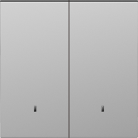 Клавиша 2-я с подсветкой, сталь, серия S08