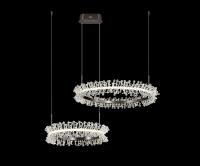 08245,12PA Подвес димм.Лаура матовый никель d60+40